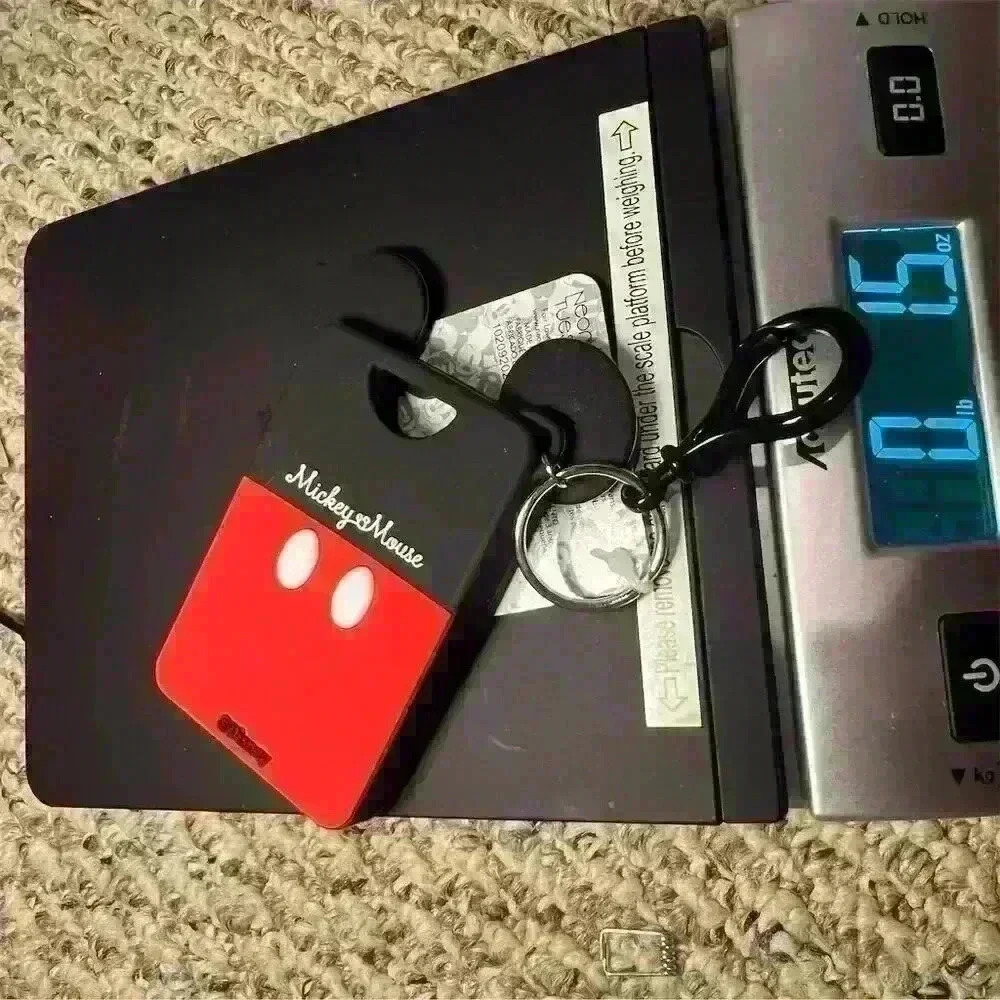 Disney Mickey Mouse Card Holder and Keychain Multi-Color Trigger Clip - Picture 4 of 4